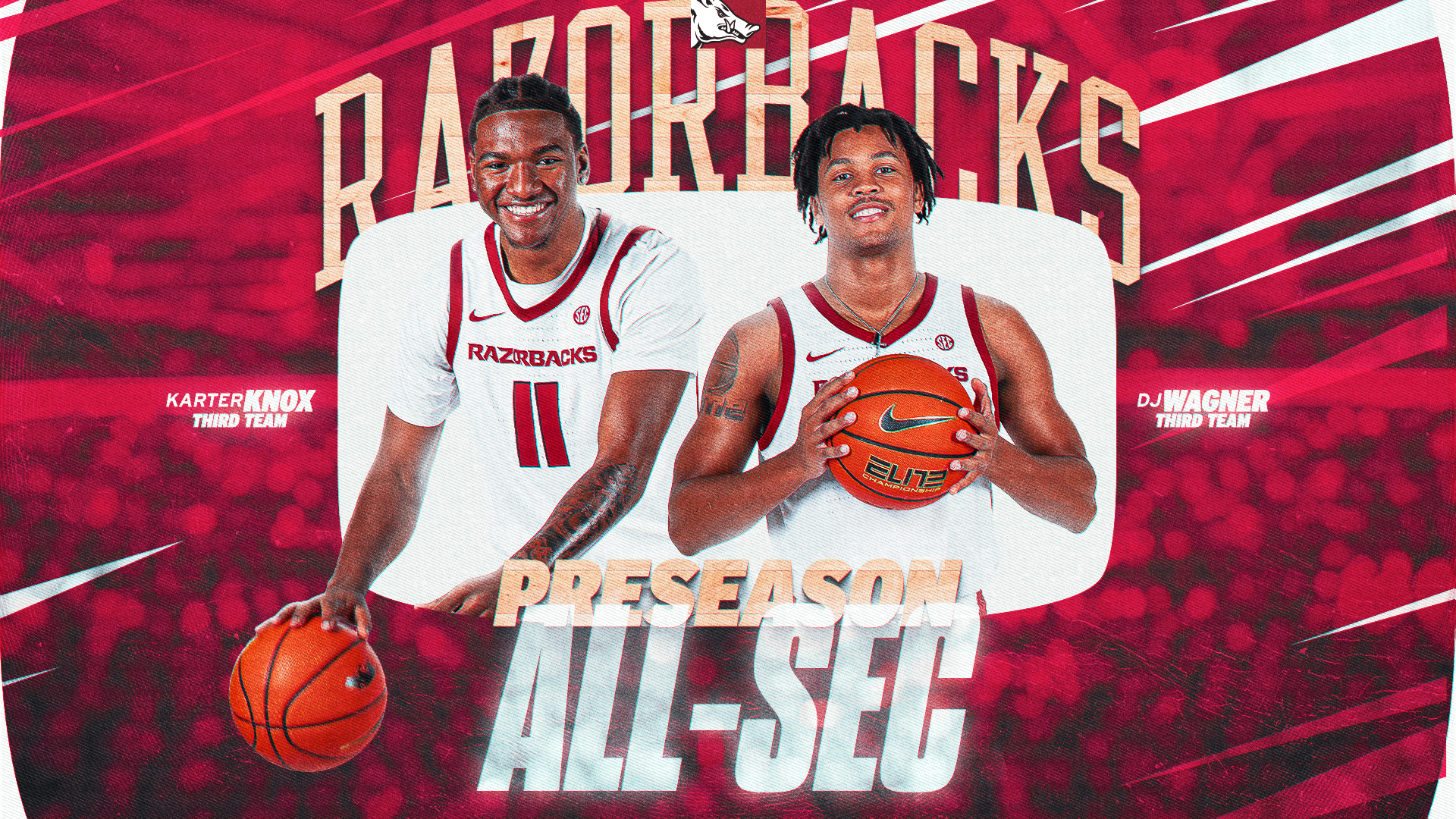 Knox and Wagner Tabbed Preseason All-SEC