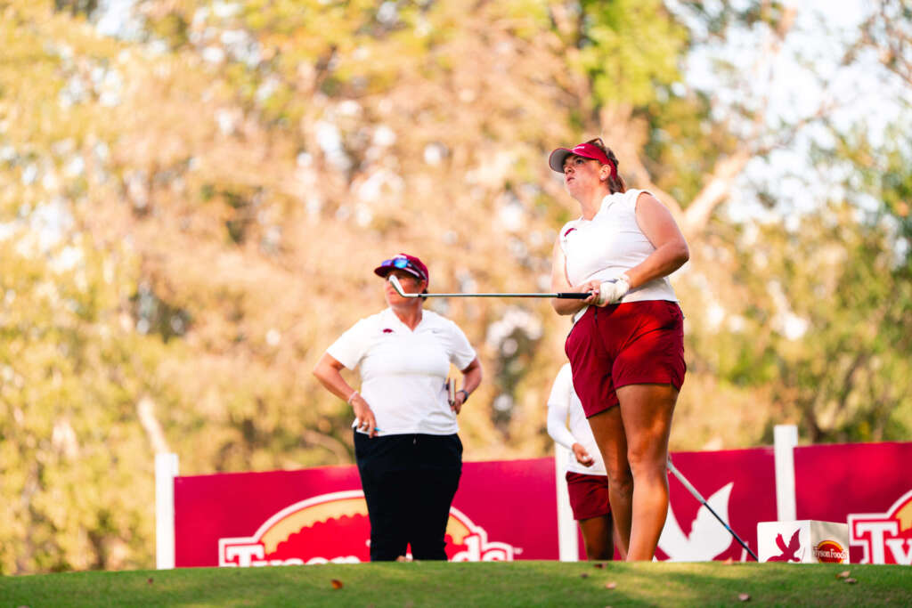 No. 10 Women’s Golf in First after 18 Holes at The Ally