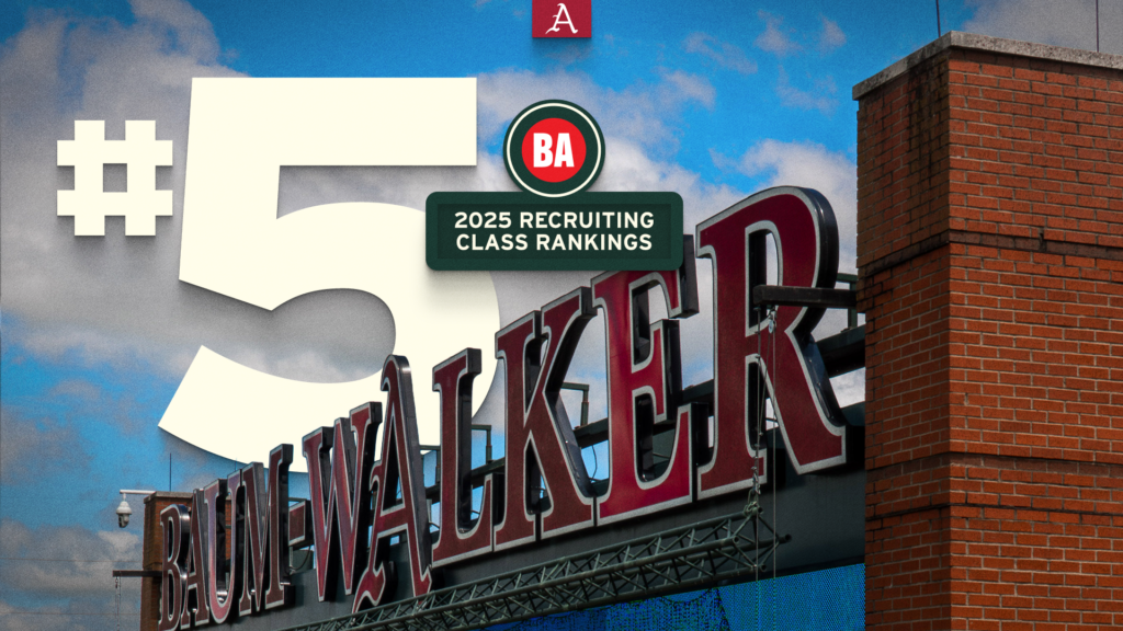 Hogs at No. 5 in Baseball America’s Final 2025 Recruiting Class Rankings