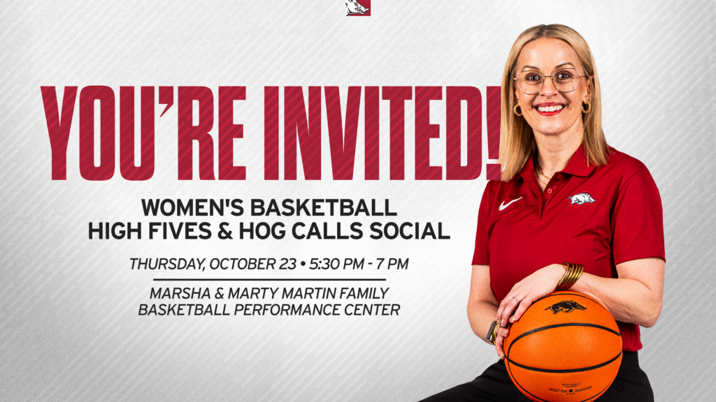 Women’s Basketball ‘High Fives and Hog Calls’ Social Event set for October 23