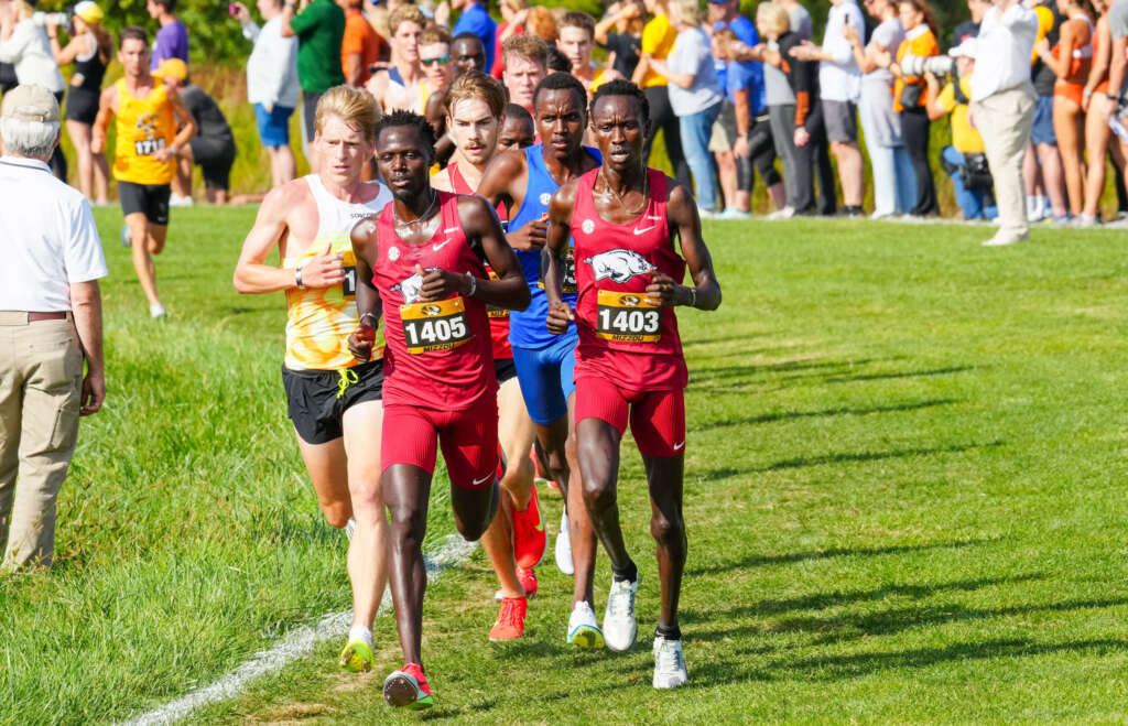 Chesondin, Masai lead Arkansas at Pre-National Invitational