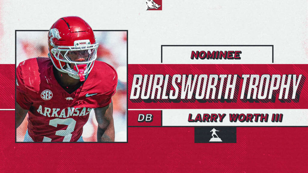 Worth Nominated for Burlsworth Trophy