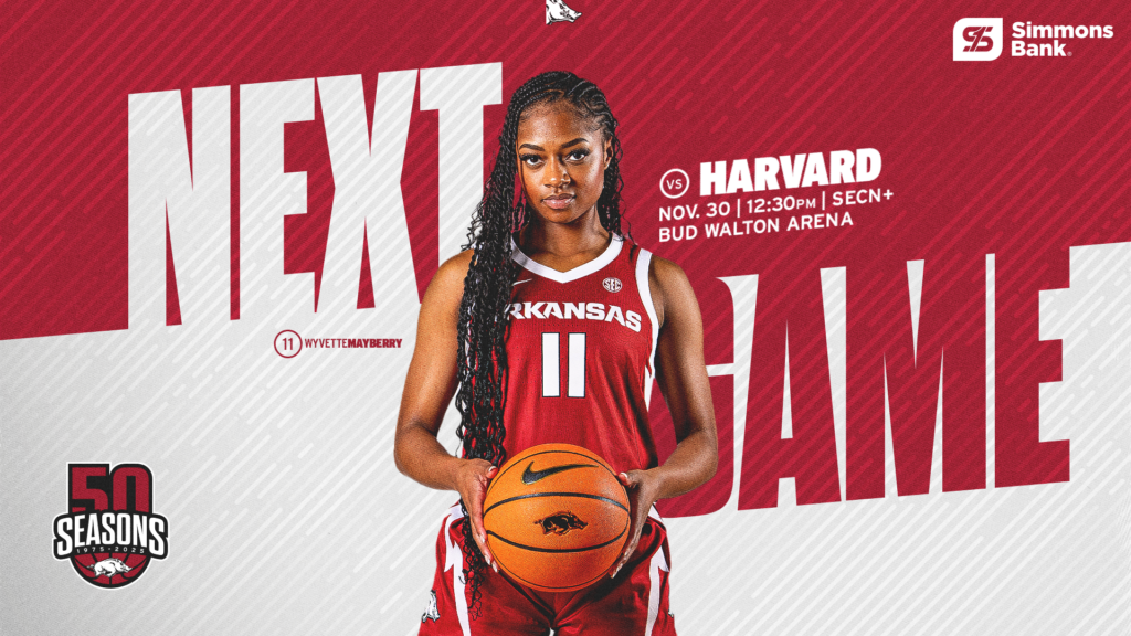 WBB Preview: Arkansas vs. Harvard