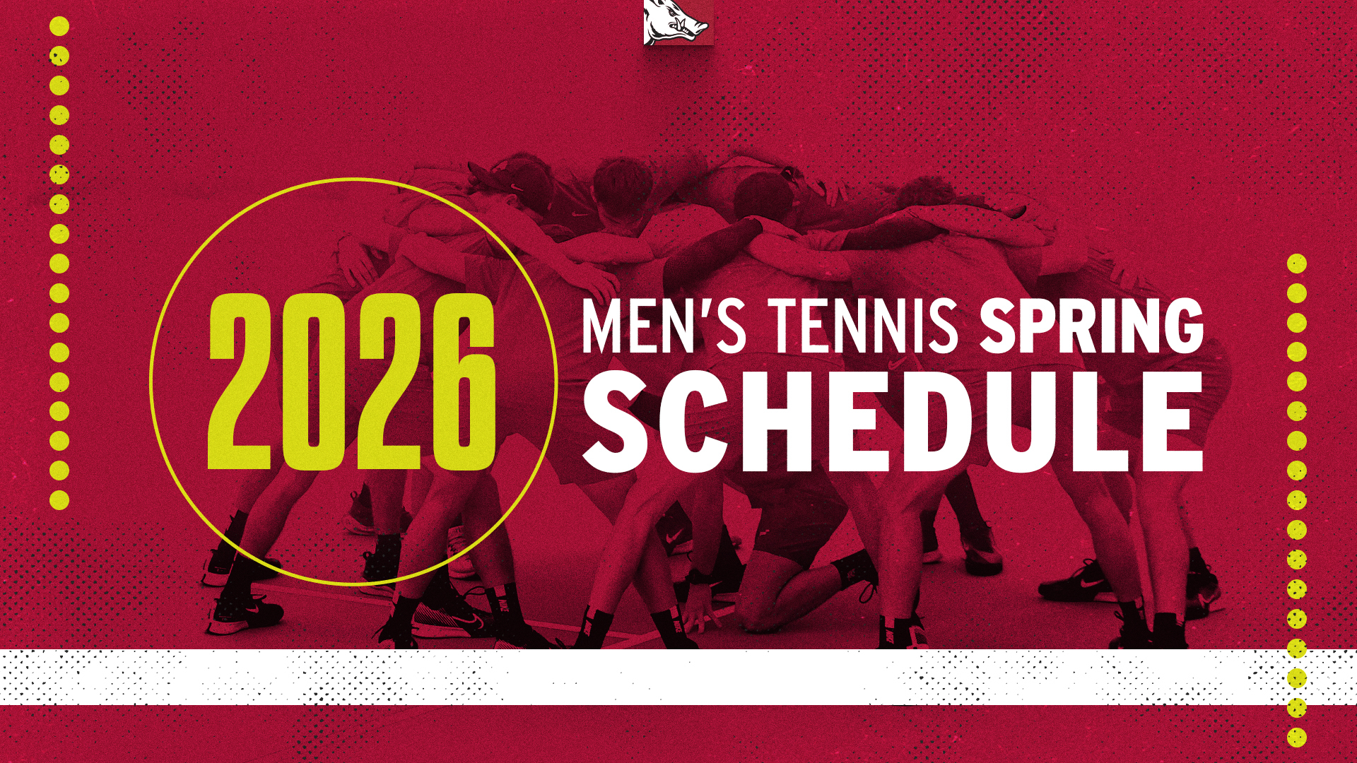 Arkansas Men’s Tennis Announces 2026 Spring Schedule