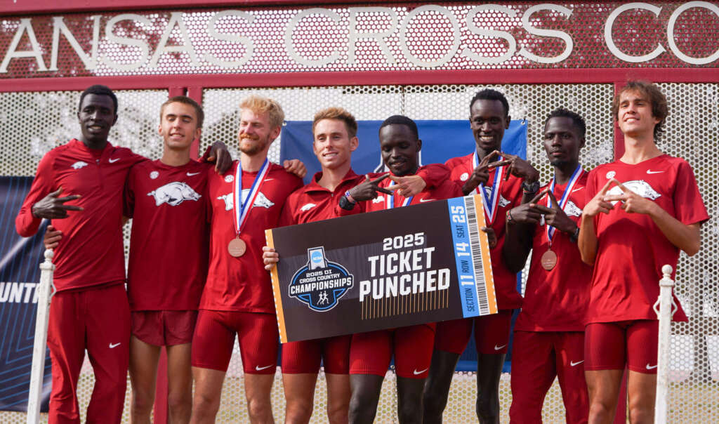 Razorbacks runner-up in region, advance to NCAA Championships