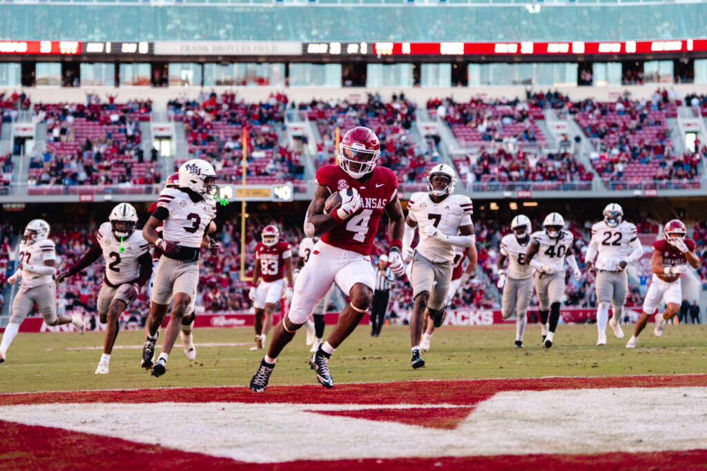 Penalties plague Hogs in loss against Mississippi State