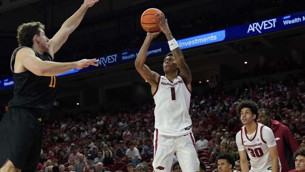 #21 Arkansas Edges Winthrop