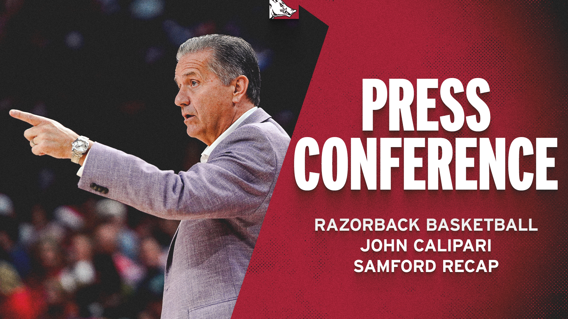 Coach Calipari Recaps Samford Win