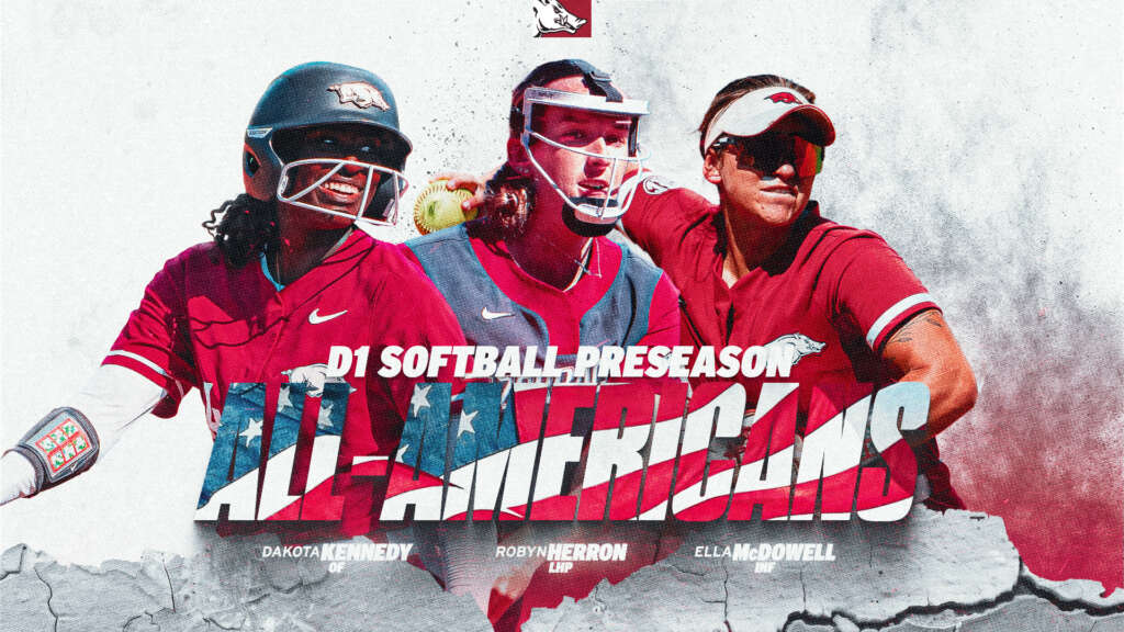 Herron, Kennedy and McDowell Named Preseason All-Americans by D1Softball