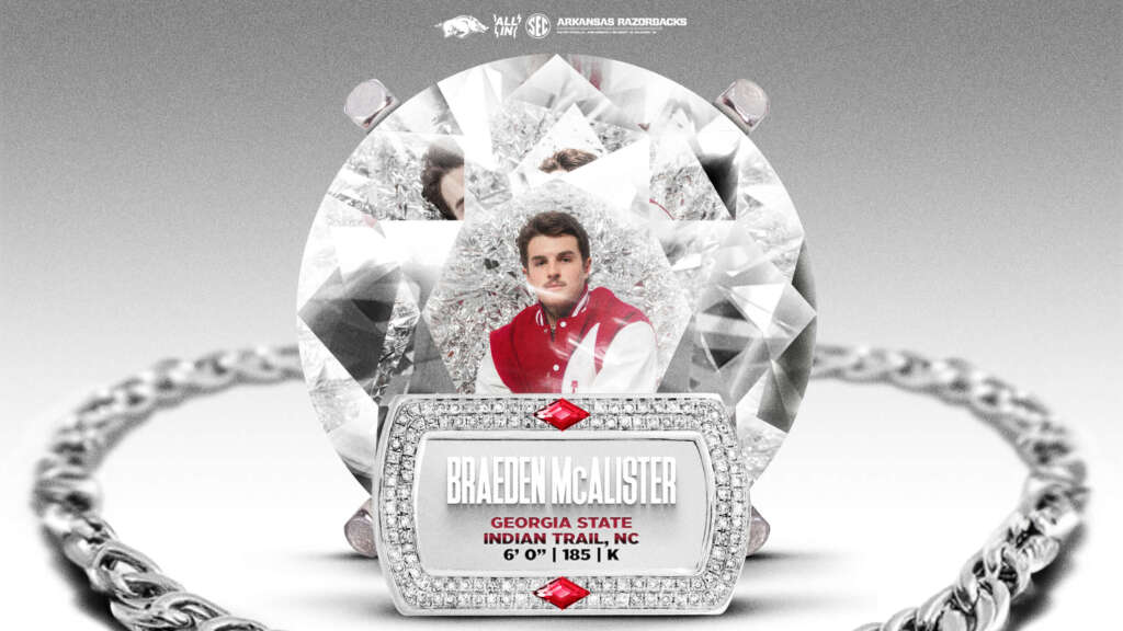 Georgia State kicker McAlister signs with Arkansas