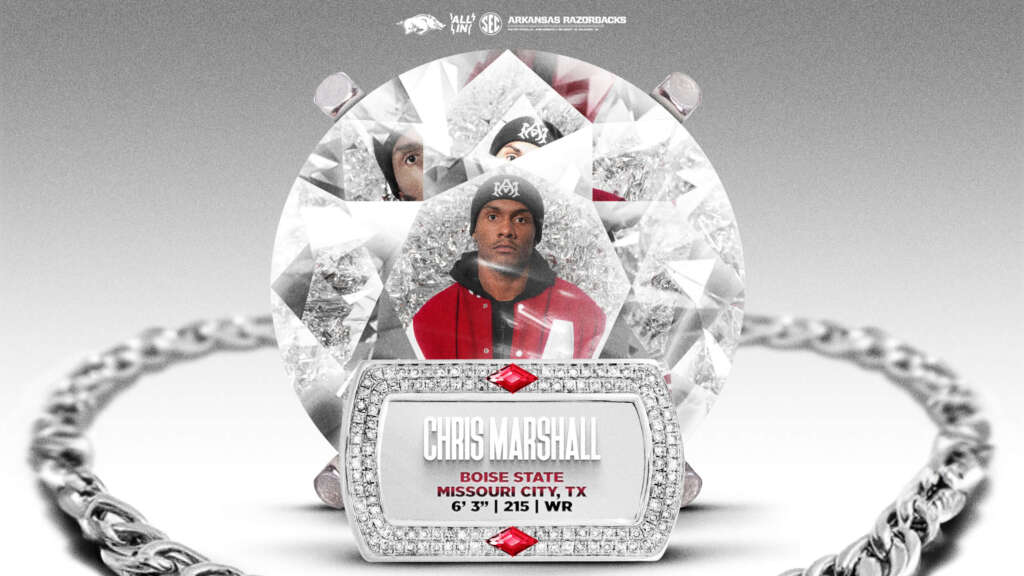 Hogs add Boise State WR Chris Marshall