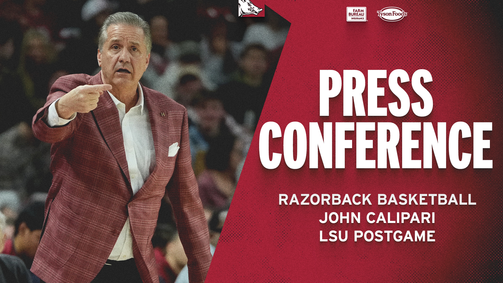 Coach Calipari Thanks Fans for Showing up In Weather