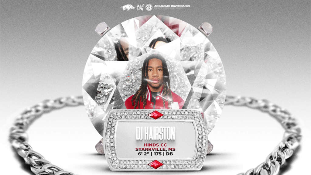 DB DJ Hairston inks with Arkansas