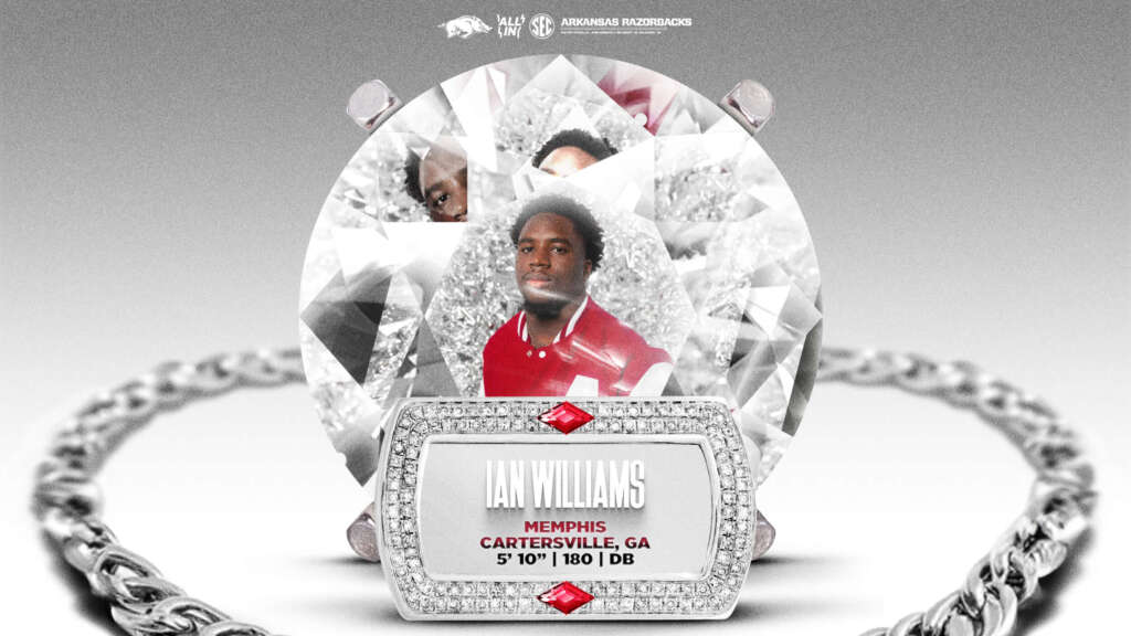 Memphis DB Ian Williams joins Hogs