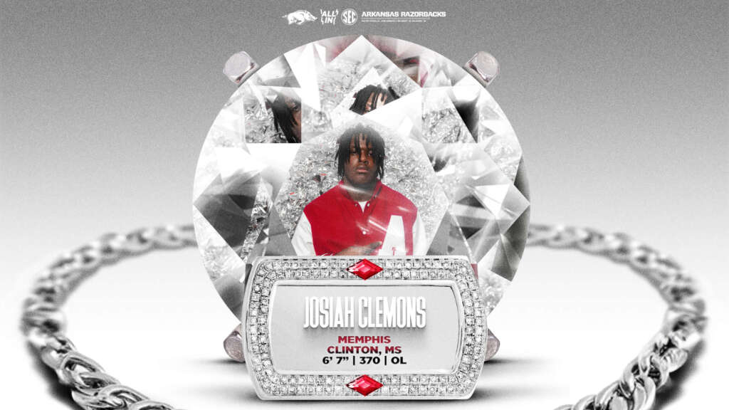 OL Josiah Clemons Signs With Razorbacks