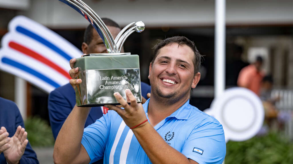 Former Razorback Pulcini Wins Latin America Amateur Championship