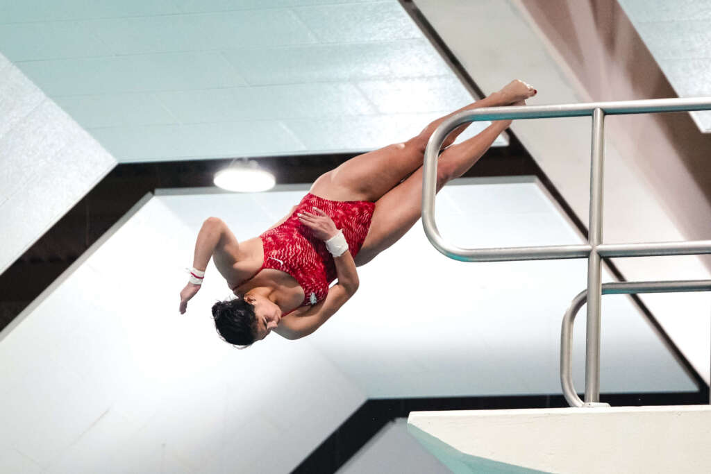 Razorback Diving Defeats North Texas; Majo Sanchez Sets New 10-Meter Platform Pool Record