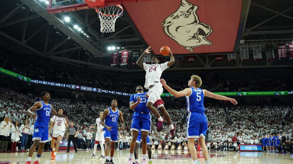 #15/16 Arkansas Suffers First Home Loss