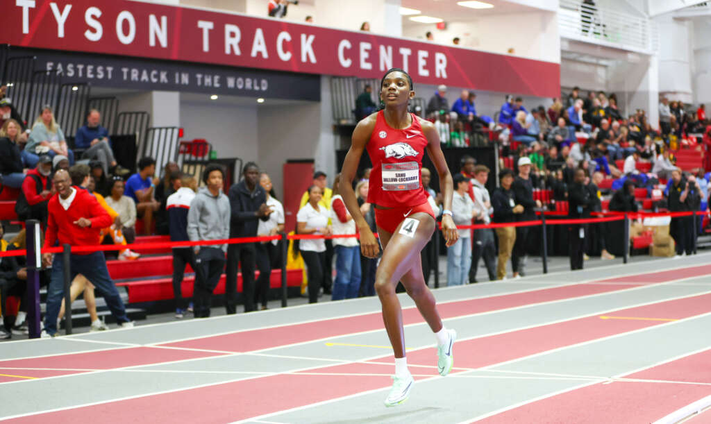 Sanu Jallow-Lockhart shatters 600m collegiate record