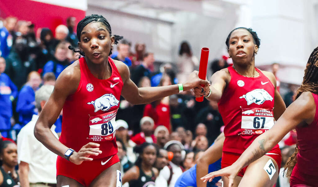 Arkansas delivers stellar marks in Razorback Invitational