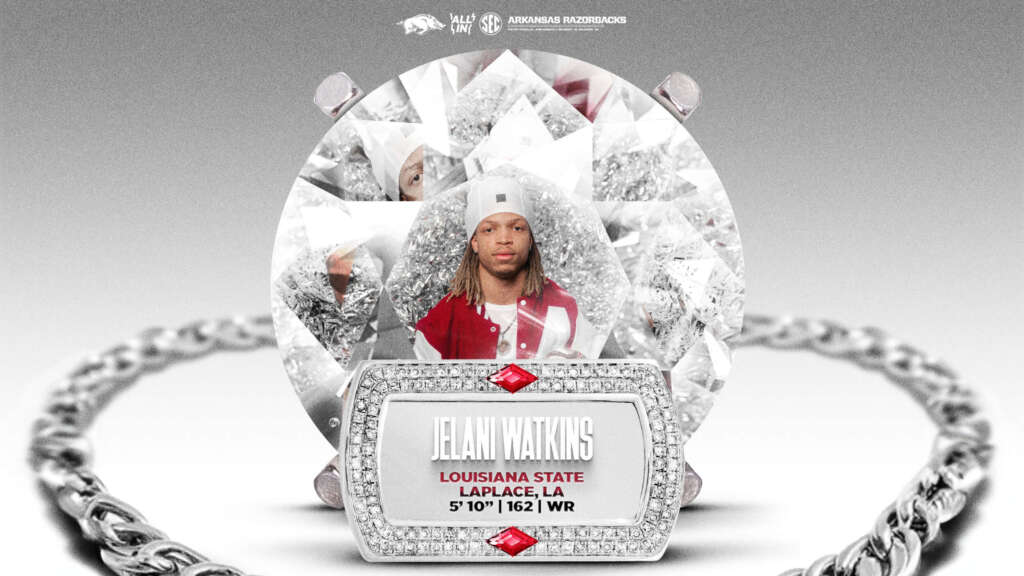 Hogs Add LSU Receiver Jelani Watkins