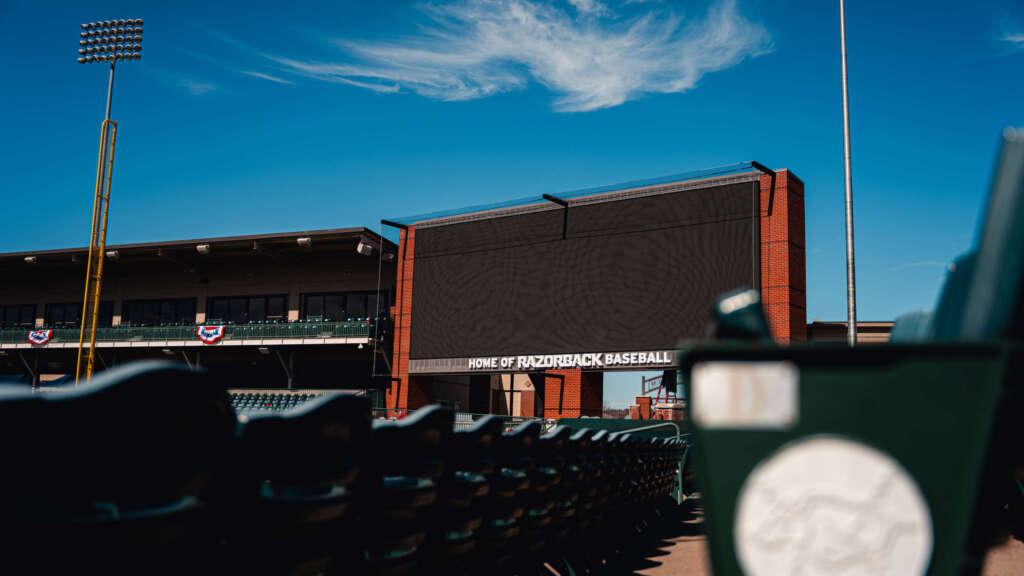 New to Baum-Walker Stadium: JM’s HogVision