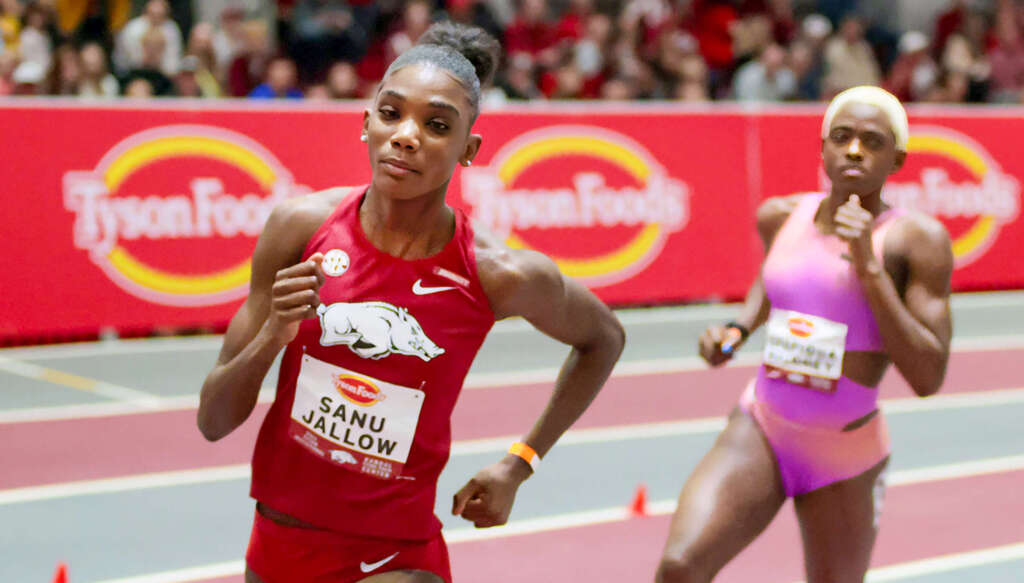 SEC Runner of the Week honor for Sanu Jallow-Lockhart