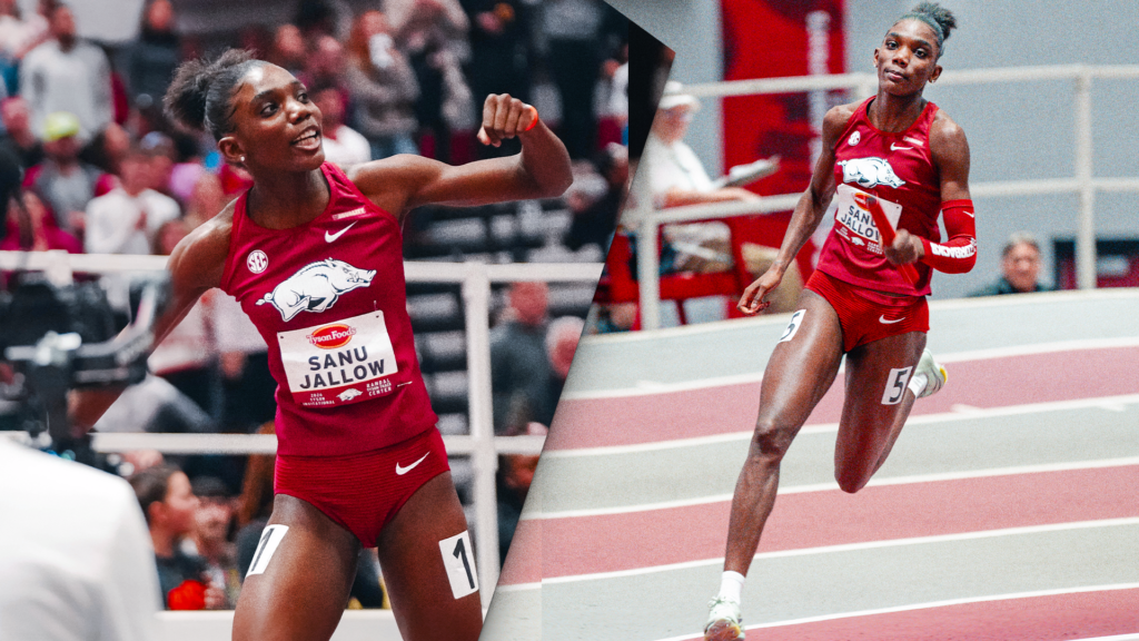 Sanu Jallow-Lockhart improves UA 800m record, splits 50.19 on world-leading relay