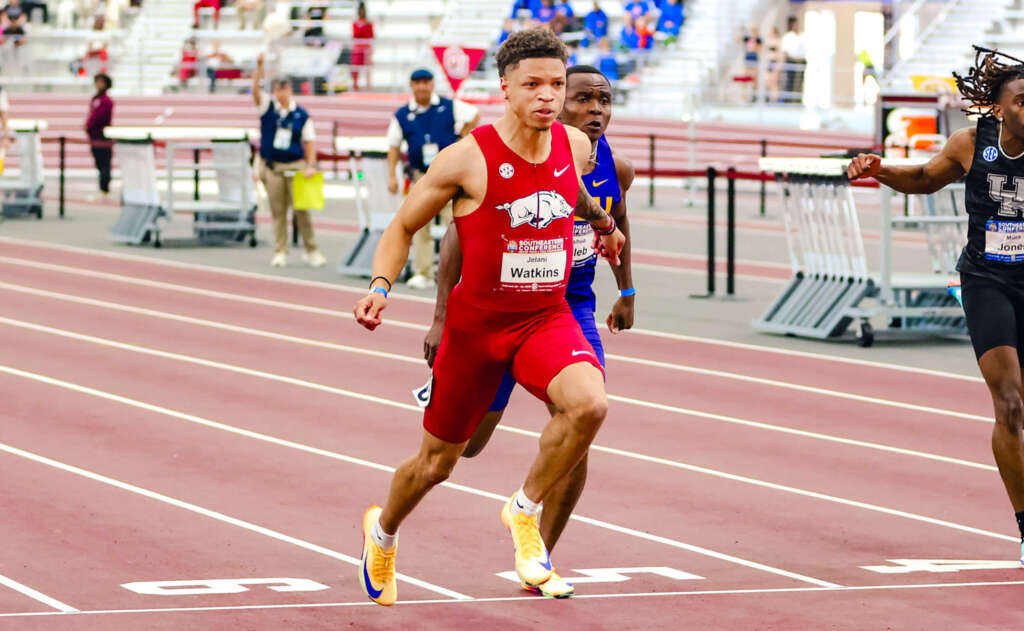 Razorbacks qualify nine entries in five SEC Indoor finals