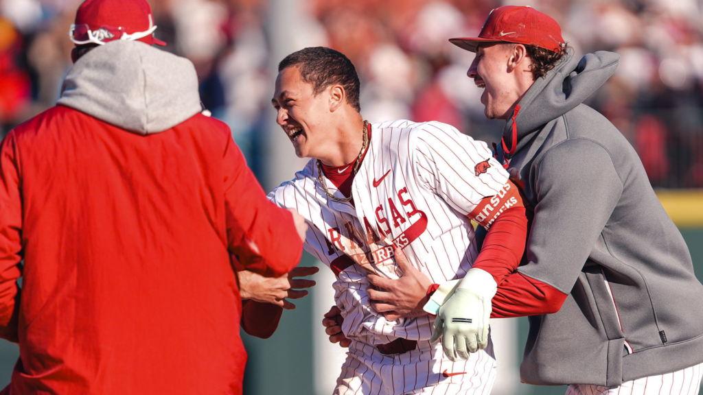 Kozeal’s Cycle, Aloy’s Walk-Off Help Arkansas Secure Series Win against Xavier
