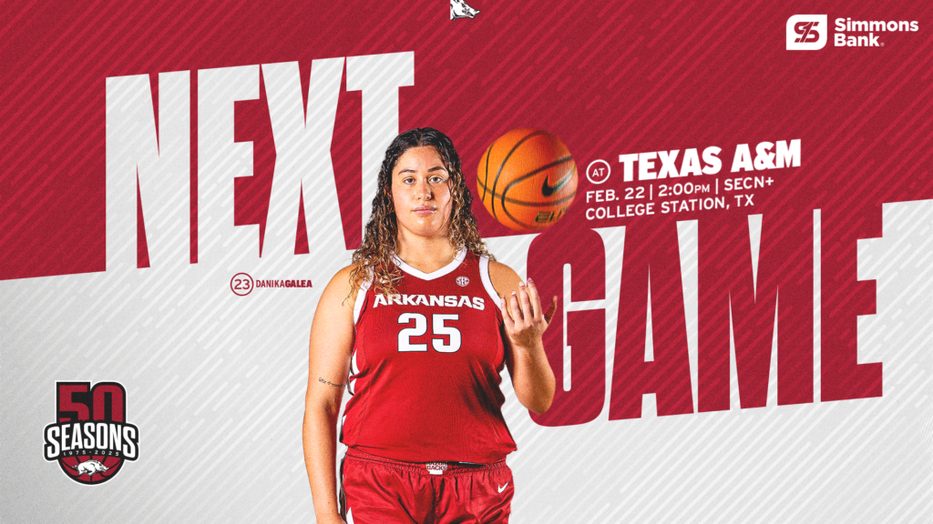WBB Preview: Arkansas at Texas A&M