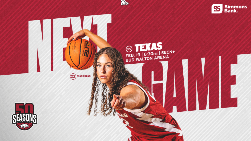 WBB Preview: Arkansas vs. #4 Texas