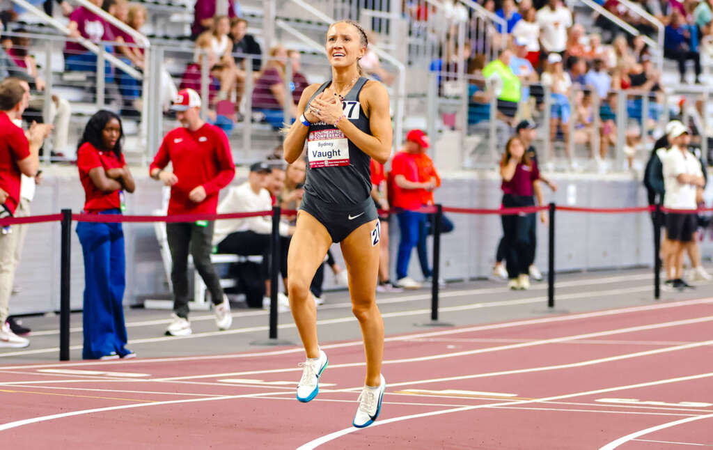 Sydney Vaught wins 2nd SEC 5,000m title in record fashion