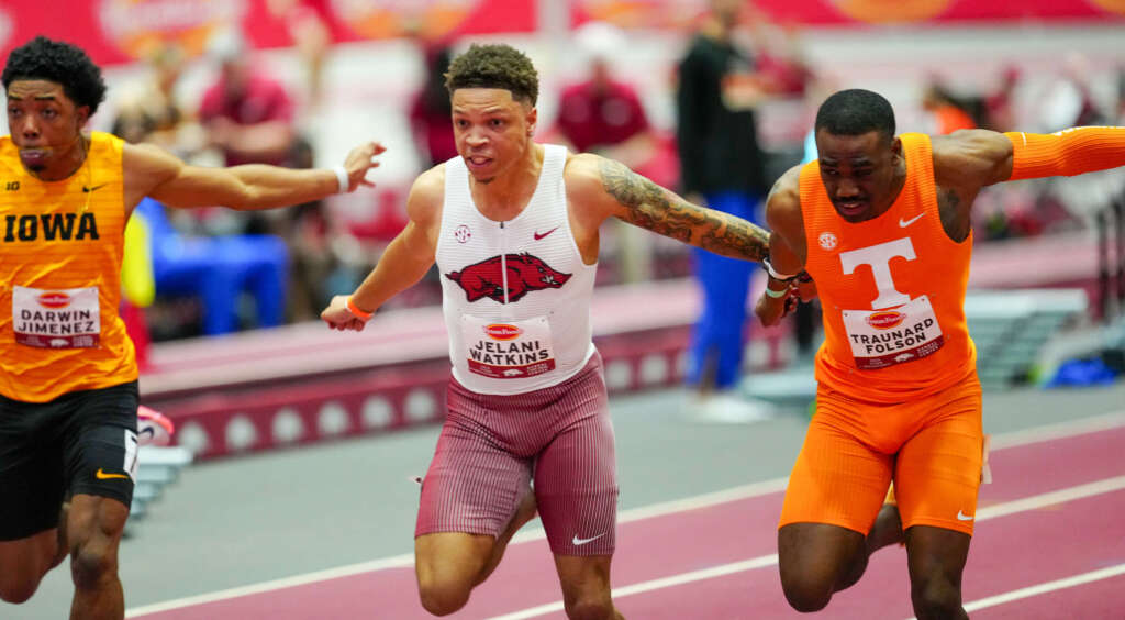 Arkansas earns No. 1 status after Tyson Invitational performances