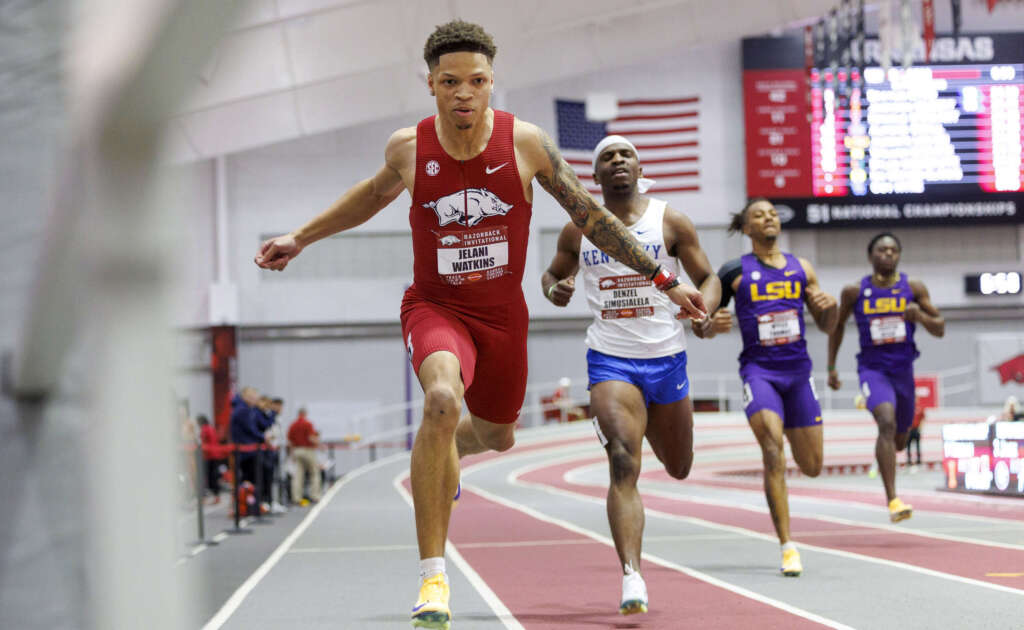 No. 1 Razorbacks ready for SEC Indoor challenge