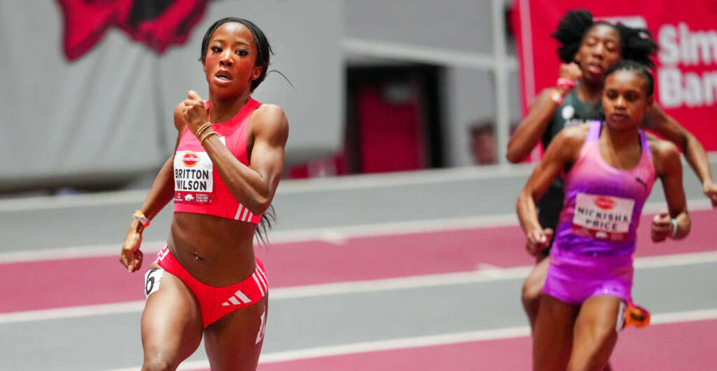 Britton Wilson wins 400m, Julien Alfred improves 60m world lead