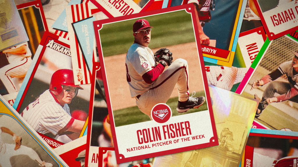 Fisher Named NCBWA National Pitcher of the Week