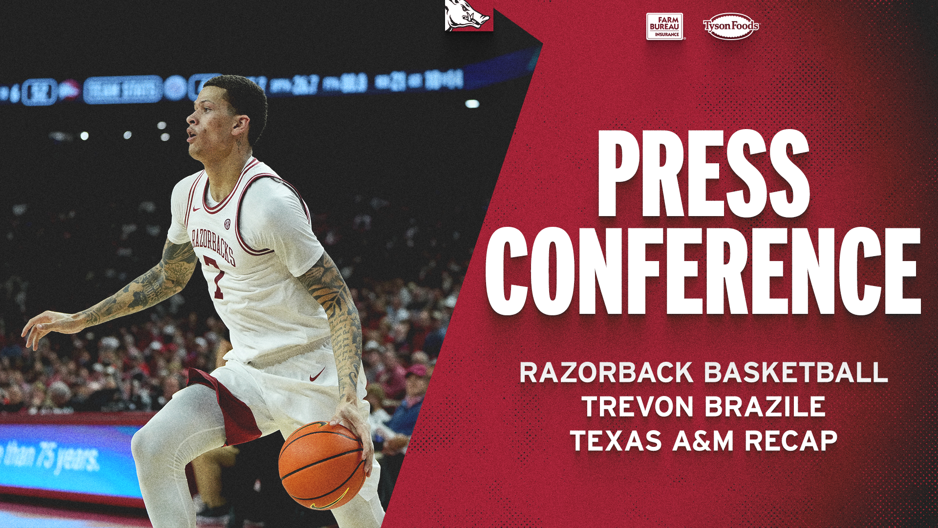 Trevon Brazile Talks About Texas A&M Win