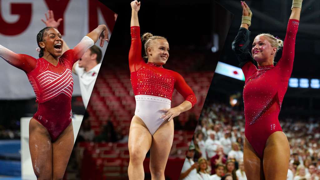 Three Gymbacks Earn WCGA All-America Honors