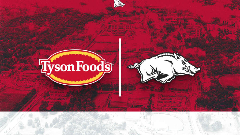 Tyson Foods Strengthens Razorback Partnership with Landmark Athletics Sponsorship of All Varsity Sports