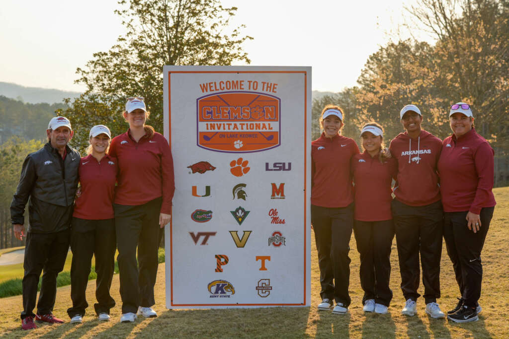 No. 8 Arkansas Finishes Runner-Up at Clemson Invitational, José Marin Collects First Individual Win