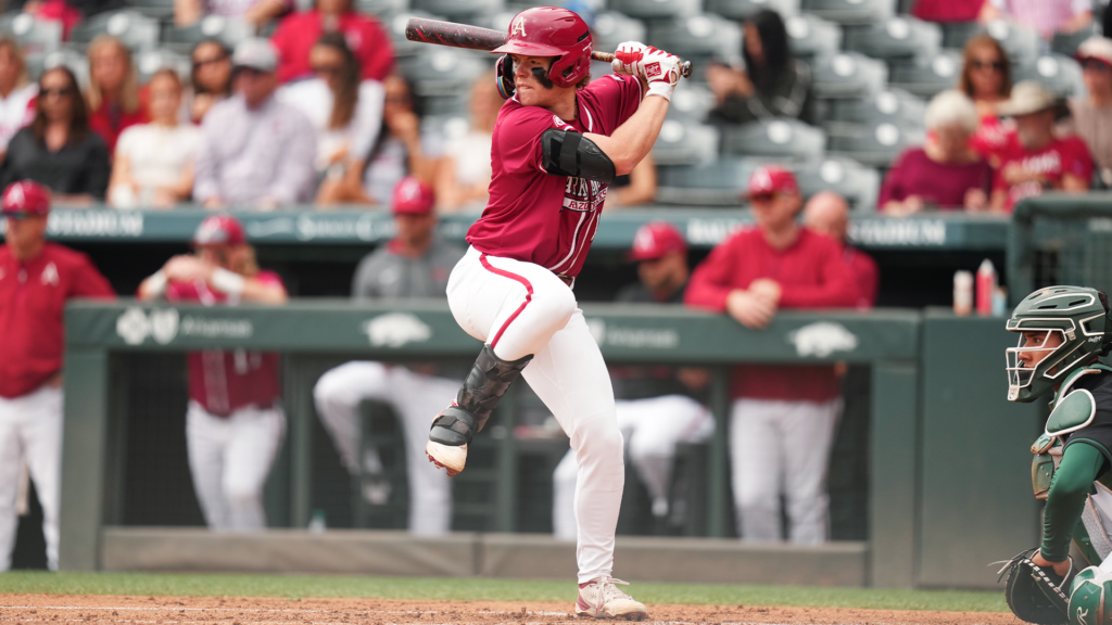 Rutenbar’s Four-Hit Game Not Enough as Razorbacks Fall in Series Finale against Hatters