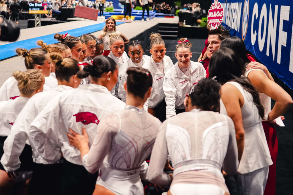 Gymbacks Place Seventh, Get Three Podium Finishes at SEC Championships