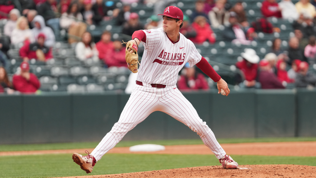 Dietz’s Career-Best Start Propels Razorbacks to Win