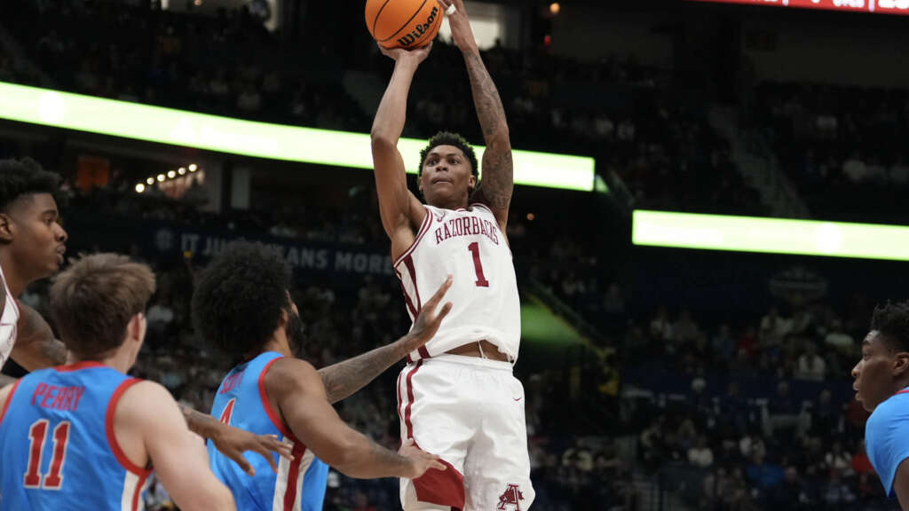 Arkansas To Play for SEC Championship; Outlasts Ole Miss in OT