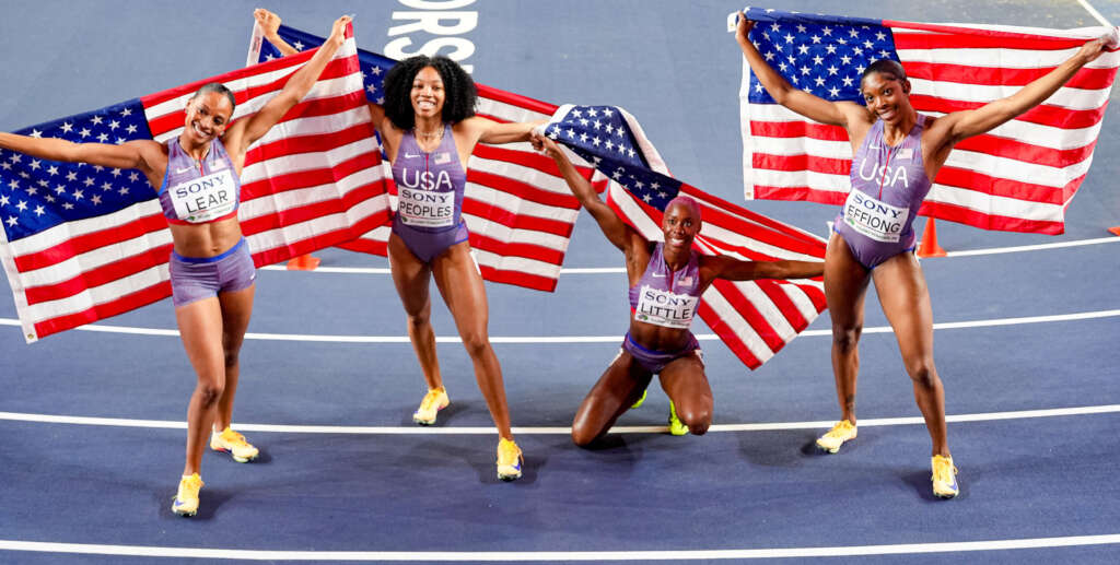 Arkansas alums total six medals on final day of World Indoors