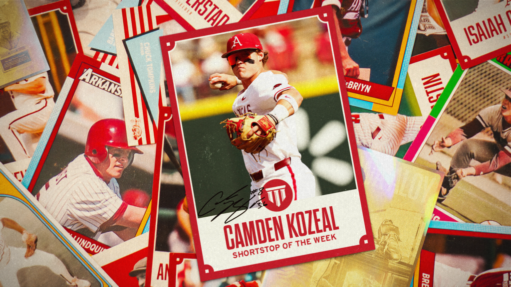 Kozeal Named Brooks Wallace Award Shortstop of the Week