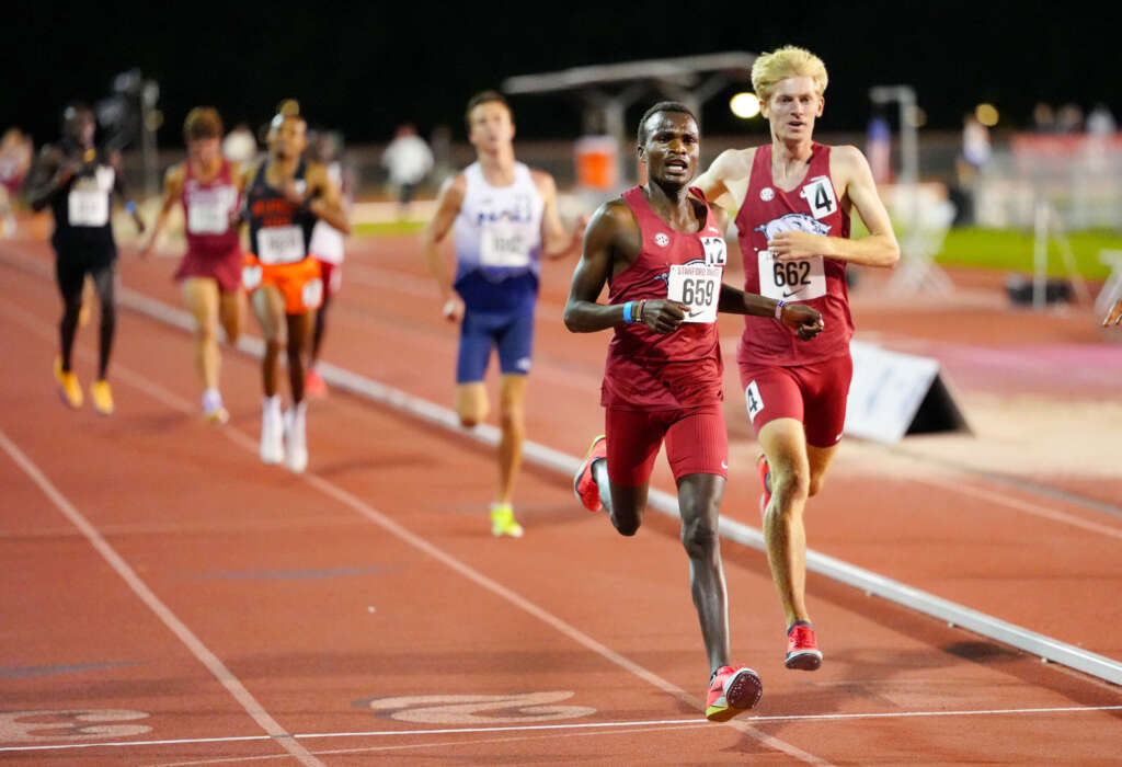 Nick Busienei, Ben Shearer finish 3rd & 4th in Stanford 5,000m