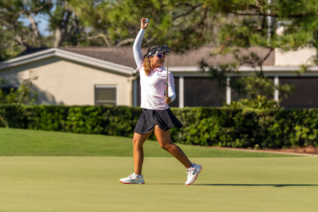Hogs T5 After 36 Holes at SEC Championship