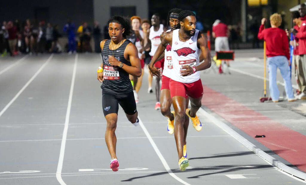 Fast 800m times for Razorbacks at John McDonnell Invitational